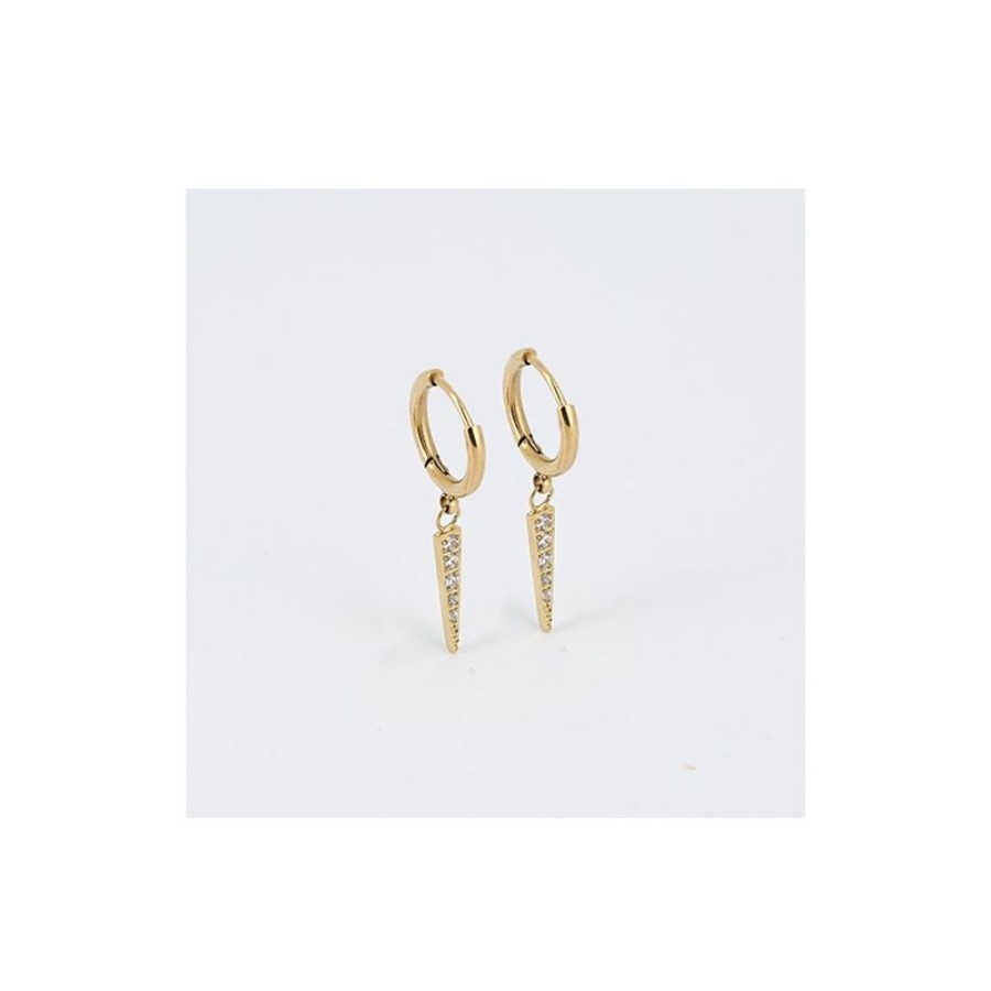 Bijoux Zag | Boucles D Oreilles Zag Dore